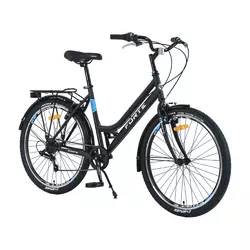 Велосипед Forte Creed 26"/26", чорно-блакитний
