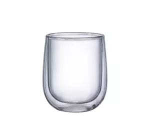 Набір склянок VT-5401-300 TWIN з подвійним дном 300 мл VITTORA