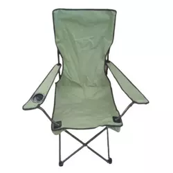 Розкладний стілець X-Tream XTCUC-535392G з тримачем для чашки, 53х53х92 см, зелений