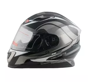 Мотошолом FORTE BLD-M62 Чорно-сірий M Мотошолом FORTE BLD-M62 Чорно-сірий M