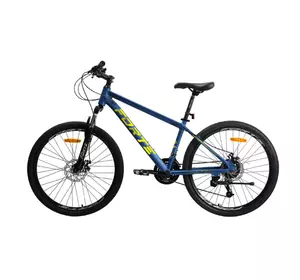Велосипед Forte COMPASS 25.2717-14S. к27.5" р17" синьо-жовтий Велосипед Forte COMPASS 25.2717-14S. к27.5" р17" синьо-жовтий