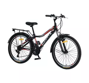 Велосипед Forte Stark 24"/24", чорно-червоний