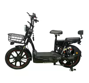 Велоскутер акумуляторний Forte GLORY Чорний Велоскутер акумуляторний Forte GLORY Чорний