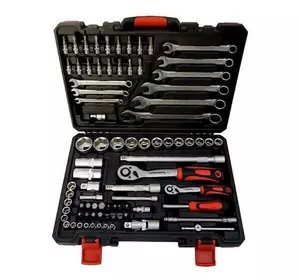 Набір інструментів професійний 1/4"&1/2" 82 од. HAISSER (70015) Набір інструментів професійний 1/4"&1/2" 82 од. HAISSER (70015)