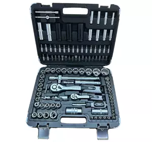 Набір інструментів професійний 1/2" і 1/4" 110 од. WERK 70221 Набір інструментів професійний 1/2" і 1/4" 110 од. WERK 70221