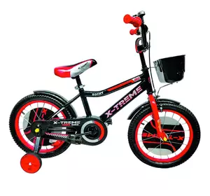 Дитячий велосипед X-Treme ROCKY 25.16-03 чорно-червоний Дитячий велосипед X-Treme ROCKY 25.16-03 чорно-червоний
