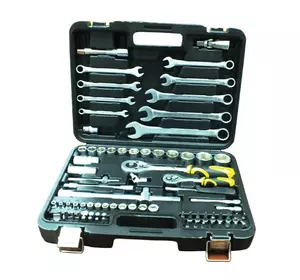 Сталь AT-1 218 Набір ручних інструментів 82 шт (70008) Сталь AT-1 218 Набір ручних інструментів 82 шт (70008)