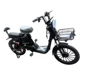 Велоскутер акумуляторний UNO Forte Чорний Велоскутер акумуляторний UNO Forte Чорний