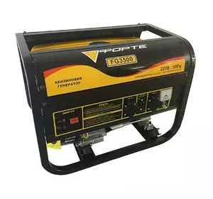 Генератор бензиновий 2.8 кВт Форте FG3500 Генератор бензиновий 2.8 кВт Форте FG3500