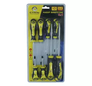 Сталь 49040 Набір викруток 8 шт Сталь 49040 Набір викруток 8 шт