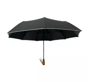 Автоматична чоловіча парасолька Grunhelm UAOC-1005RH-102GM, чорна