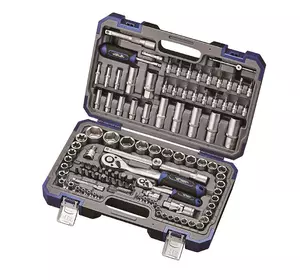 Набір інструментів професійний 1/4" і 1/2" 108 од. Haisser BLACK 70255 Набір інструментів професійний 1/4" і 1/2" 108 од. Haisser BLACK 70255