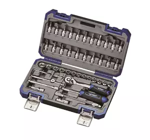 Набір інструментів професійний 1/4" 46 од. Haisser BLACK 70256 Набір інструментів професійний 1/4" 46 од. Haisser BLACK 70256