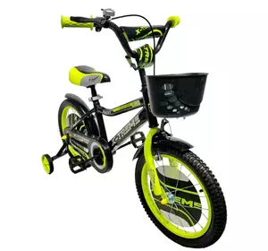 Дитячий велосипед X-Treme ROCKY 25.16-01 чорно-зелений Дитячий велосипед X-Treme ROCKY 25.16-01 чорно-зелений