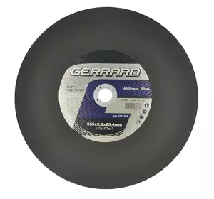 Відрізний круг по металу Gerrard 400х3.5х32 мм 4181850