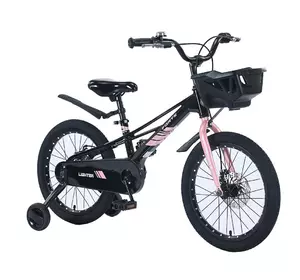 Дитячий велосипед Forte LIGHTER 16" чорно-рожевий
