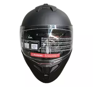 Мотошолом чорний FORTE M71, розмір XL Мотошолом чорний FORTE M71, розмір XL