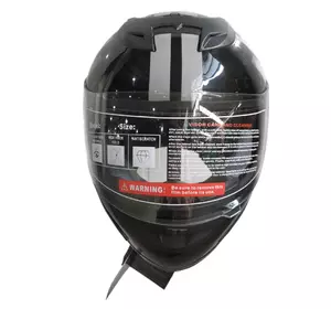 Мотошолом чорно-сірий FORTE BLD-626, розмір XL Мотошолом чорно-сірий FORTE BLD-626, розмір XL