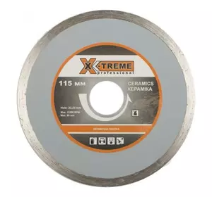 X-TREME 250x6x2.6x25.4мм Круг алмазний по плитці