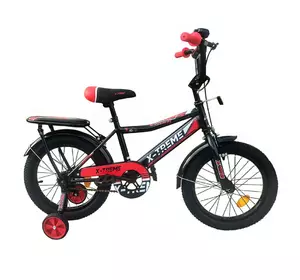 Дитячий велосипед X-Treme STORM 16" чорно-червоний