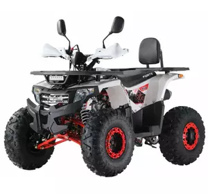 Квадроцикл FORTE ATV125F біло-червоний Квадроцикл FORTE ATV125F біло-червоний
