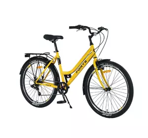 Велосипед Forte Creed 26"/26", жовтий