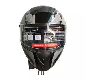 Мотошолом чорно-сірий FORTE M61D, розмір M Мотошолом чорно-сірий FORTE M61D, розмір M