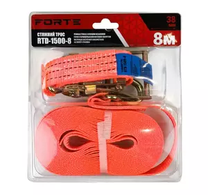 Стяжний трос RTD-1500-8 38 мм*8 м Forte Стяжний трос RTD-1500-8 38 мм*8 м Forte