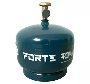 Балон газовий Forte 4,8л. пропан-бутан Балон газовий Forte 4,8л. пропан-бутан