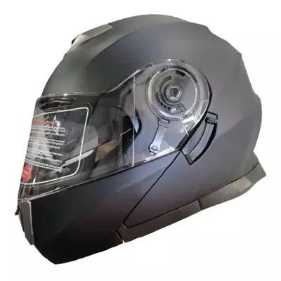 Мотошолом чорний FORTE BLD-160, розмір S