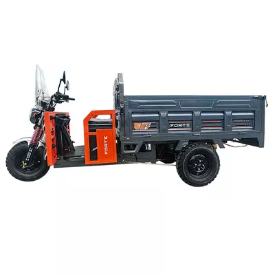 Вантажний електричний трицикл FORTE GP-1500-C Сірий