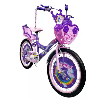 Дитячий велосипед X-Treme PRINCESS 16" фіолетовий