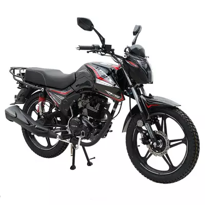 Мотоцикл FT200R Forte чорно-червоний