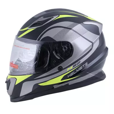 Мотошолом FORTE М62 Чорно-жовтий XL