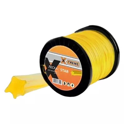 Ліска до мотокоси 2.4мм x 616м Зірка X-Treme