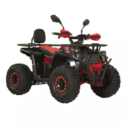 Квадроцикл акумуляторний FORTE ATV1500G Чорно-червоний
